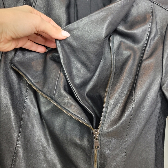 Vince lamb leather jacket - Picture 10 of 11